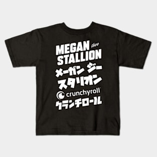 Megan Thee Stallion Crunchyroll Merch CR Loves Megan Thee Stallion Kids T-Shirt